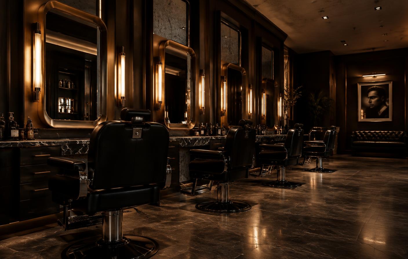 Yiğit Yeşildeniz Hair Studio salon atmosferi